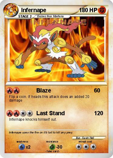 Pokemon Infernape