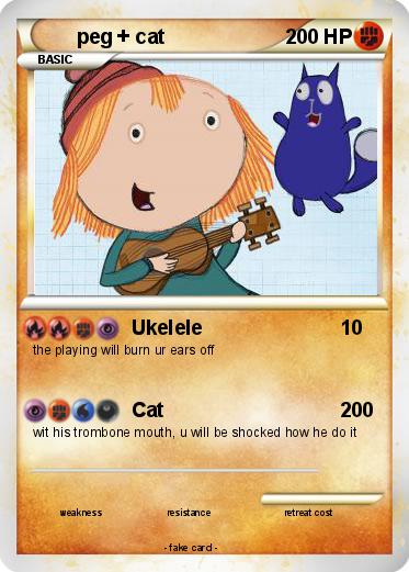 Pokemon peg + cat