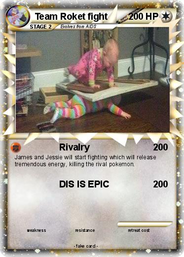 Pokemon Team Roket fight