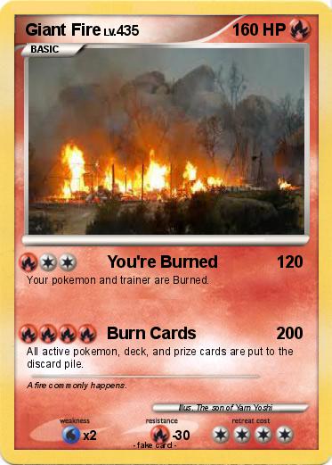 Pokemon Giant Fire