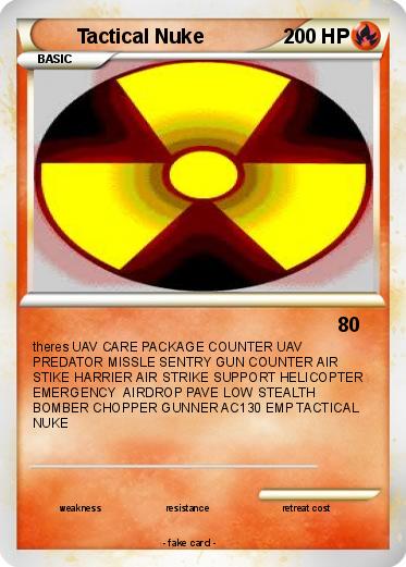Pokemon Tactical Nuke
