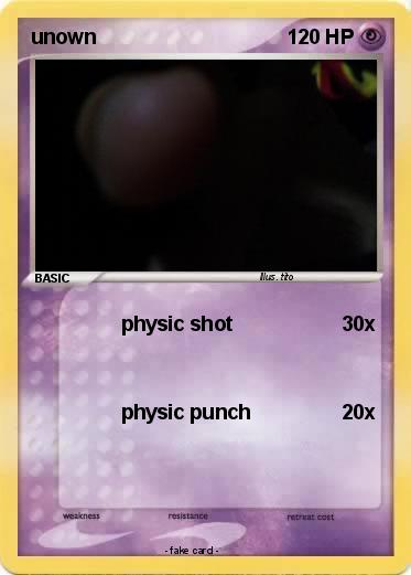 Pokemon unown
