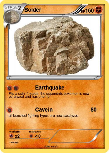 Pokemon Bolder