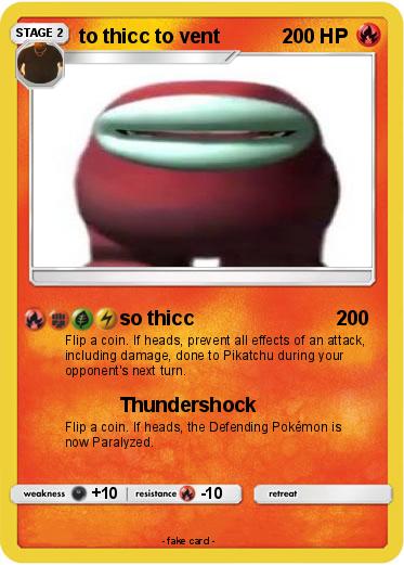 Pokemon to thicc to vent