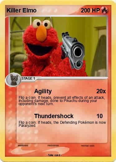 Pokemon Killer Elmo