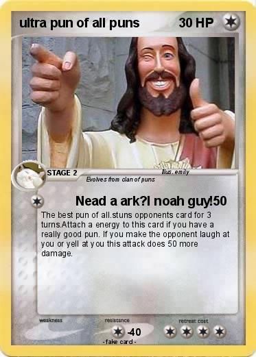 Pokemon ultra pun of all puns