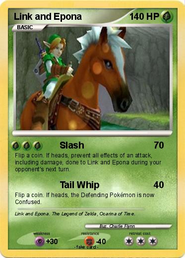 Pokemon Link and Epona