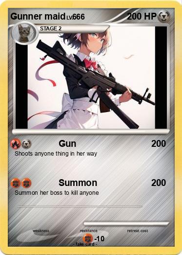 Pokemon Gunner maid
