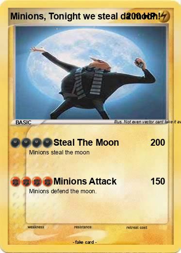 Pokemon Minions, Tonight we steal da moon!
