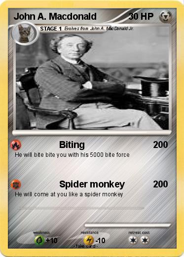 Pokemon John A. Macdonald