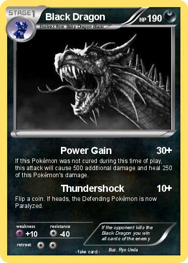 Pokemon Black Dragon