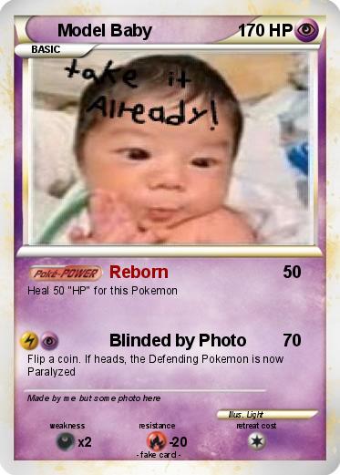 Pokemon Model Baby