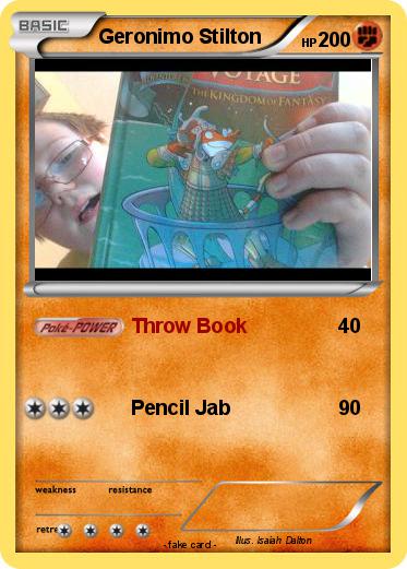 Pokemon Geronimo Stilton