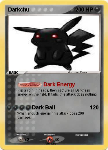Pokemon Darkchu Pokemon Darkchu