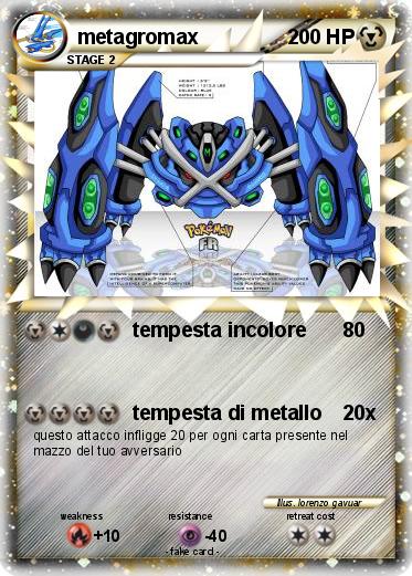 Pokemon metagromax