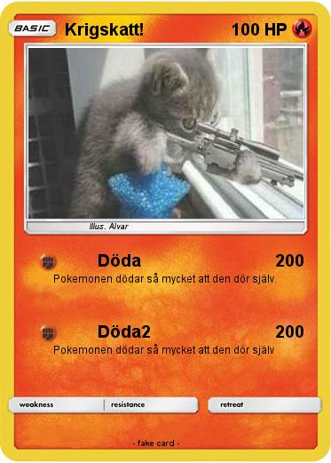 Pokemon Krigskatt!