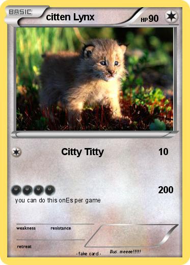 Pokemon citten Lynx
