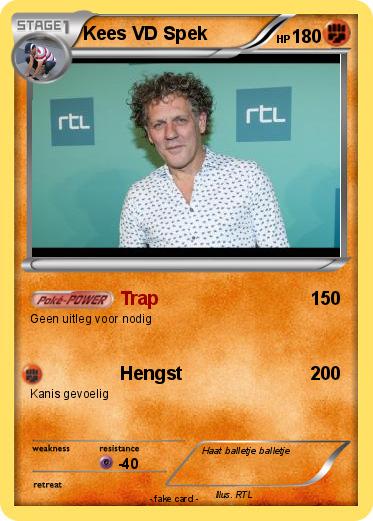 Pokemon Kees VD Spek