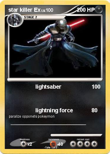 Pokemon star killer Ex