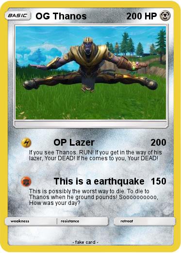 Pokemon OG Thanos