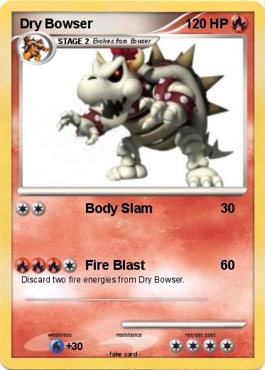 Pokemon Dry Bowser