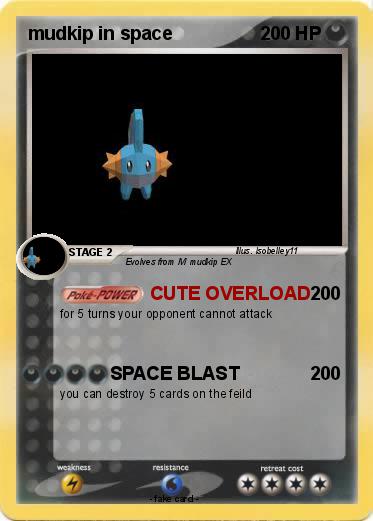 Pokemon mudkip in space Pokemon mudkip in space