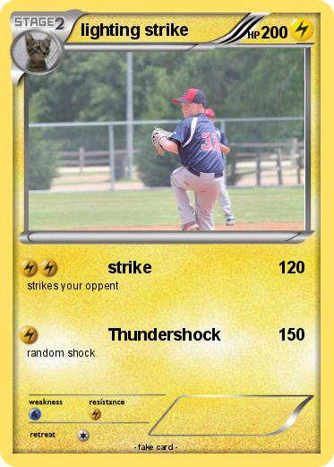 Pokemon lighting strike