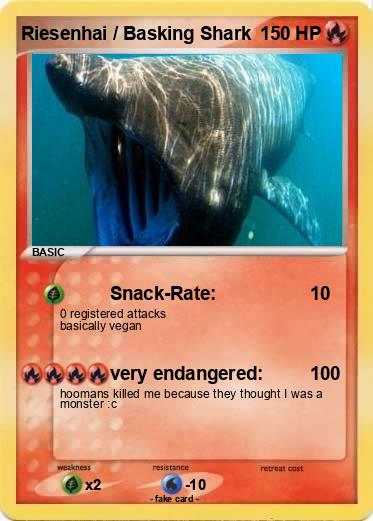 Pokemon Riesenhai / Basking Shark