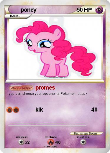 Pokemon poney