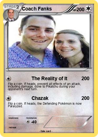 Pokemon Coach Fanks