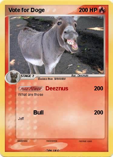 Pokemon Vote for Doge