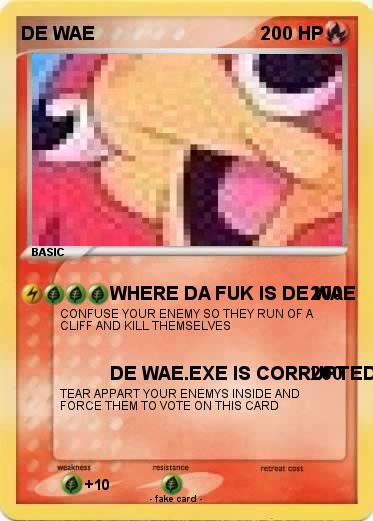 Pokemon DE WAE
