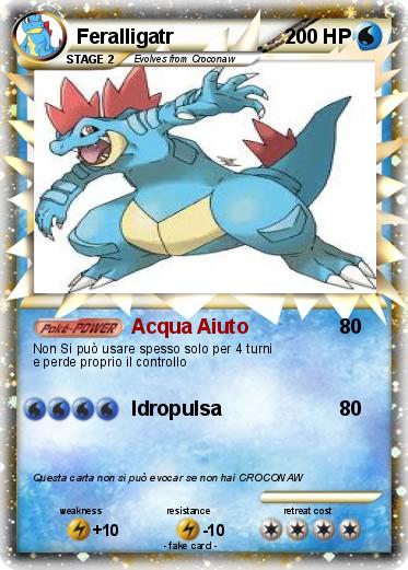 Pokemon Feralligatr