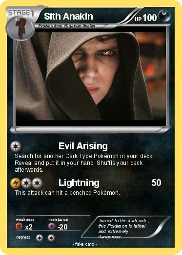 Pokemon Sith Anakin