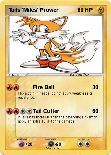 Pokemon Tails 'Miles' Prower