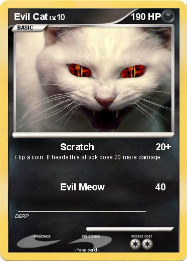 Pokemon Evil Cat