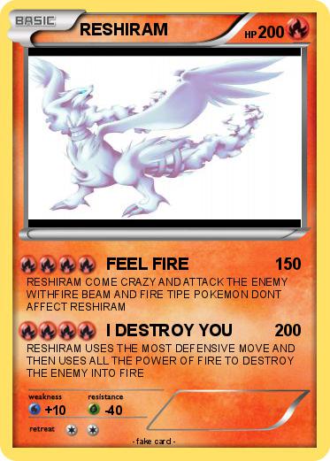 Pokemon RESHIRAM