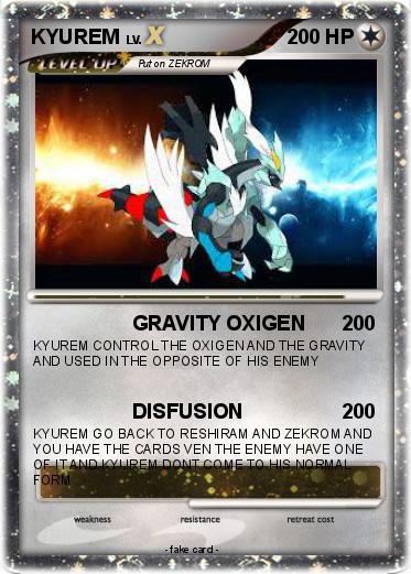 Pokemon KYUREM