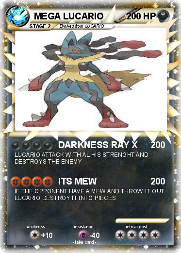 Pokemon MEGA LUCARIO