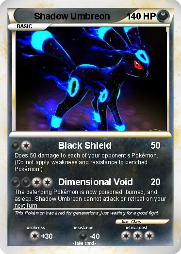 Pokemon Shadow Umbreon