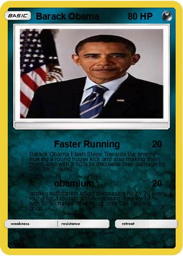 Pokemon Barack Obama