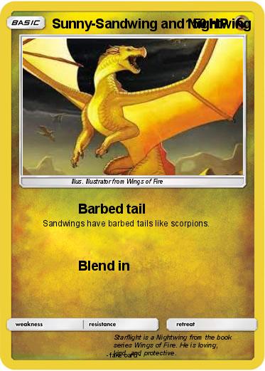 Pokemon Sunny-Sandwing and Nightwing