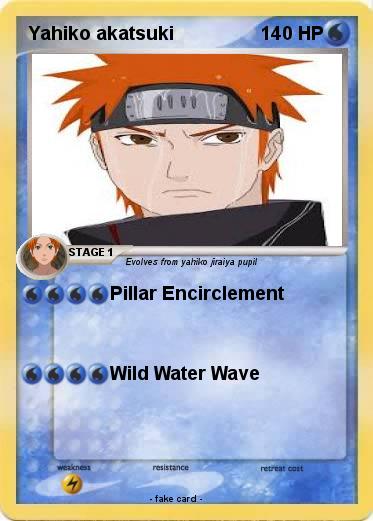 Pokemon Yahiko akatsuki