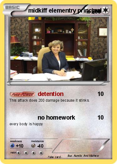 Pokemon midkiff elementry principal