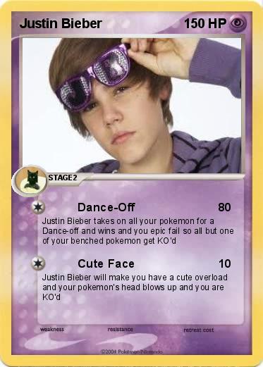 Pokemon Justin Bieber