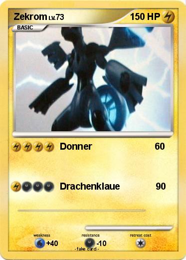 Pokemon Zekrom