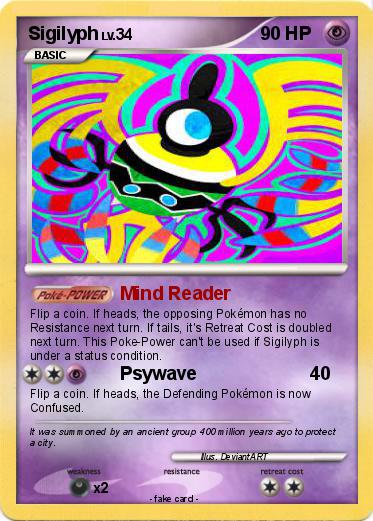 Pokemon Sigilyph