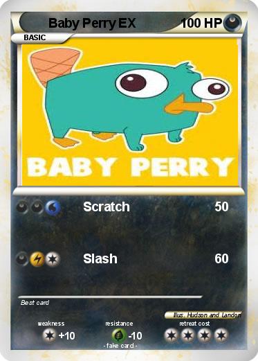 Pokemon Baby Perry EX