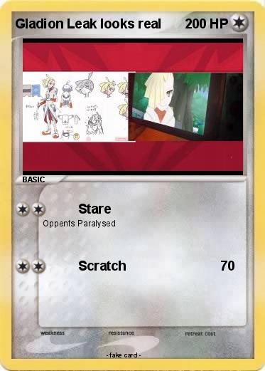Pokemon Gladion Leak looks real