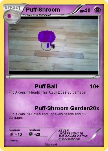 Pokemon Puff-Shroom
